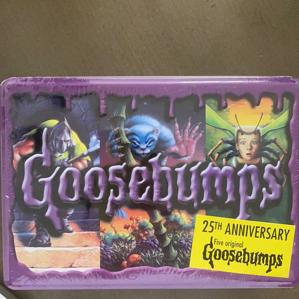 GOOSEBUMPS 25TH ANNIVERSARY 5 BOOK SET